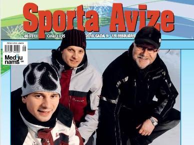 "Sporta Avīze" elektroniskās versijas paraugs