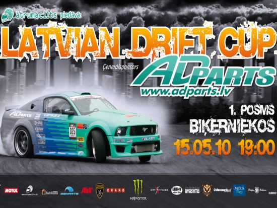 15. maijā "Latvian Drift Cup" 1. posms