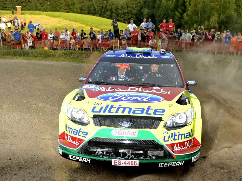 Somijas WRC rallija treniņos ātrākais Hirvonens