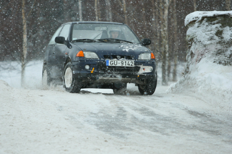 Ziemas autosprinta čempionāts: Vidzemes reģionā jauni uzvarētāji