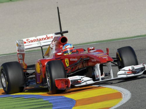 Otrajā testu dienā ātrākais Alonso