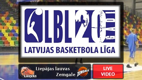 19:45 LBL 1/4fināls: Liepājas lauvas - Zemgale