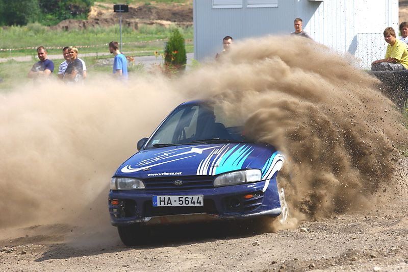 Sestdien Jelgavā "Freko" rallija supersprints