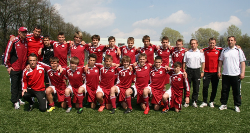 Stepanova vadītajai U16 izlasei divi panākumi pār Azerbaidžānu