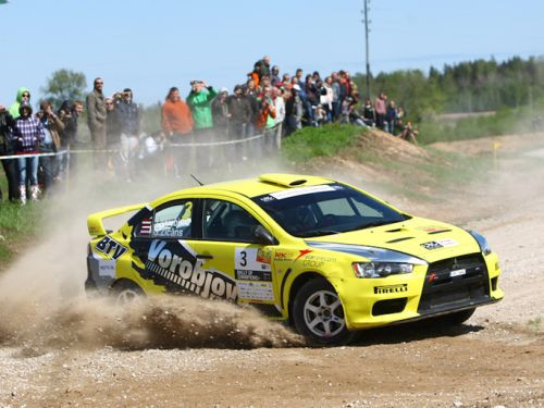 Čempionu kausu Talsos pēdējā ātrumposmā izcīna Vorobjovs