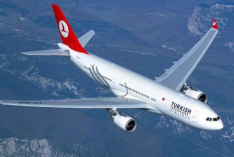 Aviokompānija Turkish Airlines šovasar piedāvā jaunus galamērķus