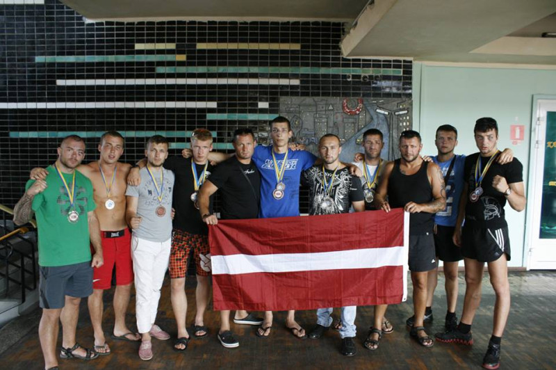 Latvijas MMA izlase no Odesas atved 14 medaļas