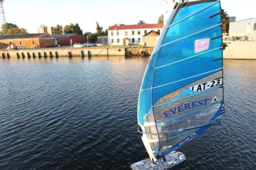 Preiss šorīt uzsācis braucienu ar vējdēli no Liepājas līdz Zviedrijai