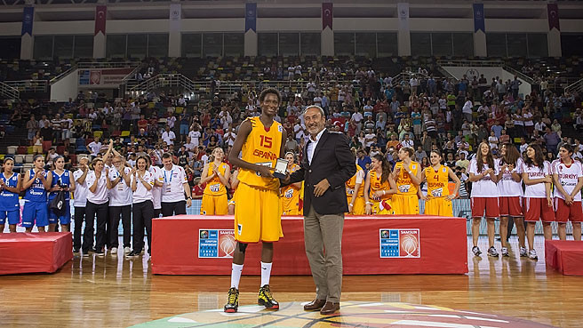 Astū Ndūra – Eiropas basketbola princese 2013