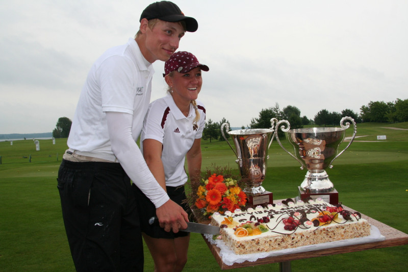 Eihmanis un Puisīte uzvar Latvijas Amatieru golfa čempionātā