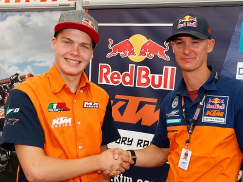Jonass paraksta piecu gadu līgumu ar "Red Bull KTM"