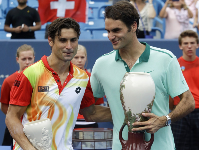 Federers sesto reizi triumfē Sinsinati, izcīna 80. titulu
