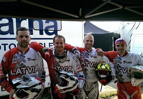 Latvijas enduro komanda izcīna augsto 8.vietu Čehijā!