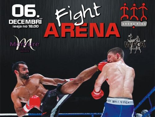 Sestdien notiks "Fight Arena" turnīrs, paredzētas desmit cīņas