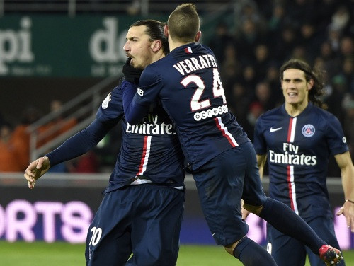 PSG panāk Marseļas "Olympique", "Metz" noslīd uz pēdējo vietu