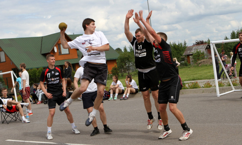 Spīķeros notiks Street handbola turnīrs "Celtnieks kauss 2015"