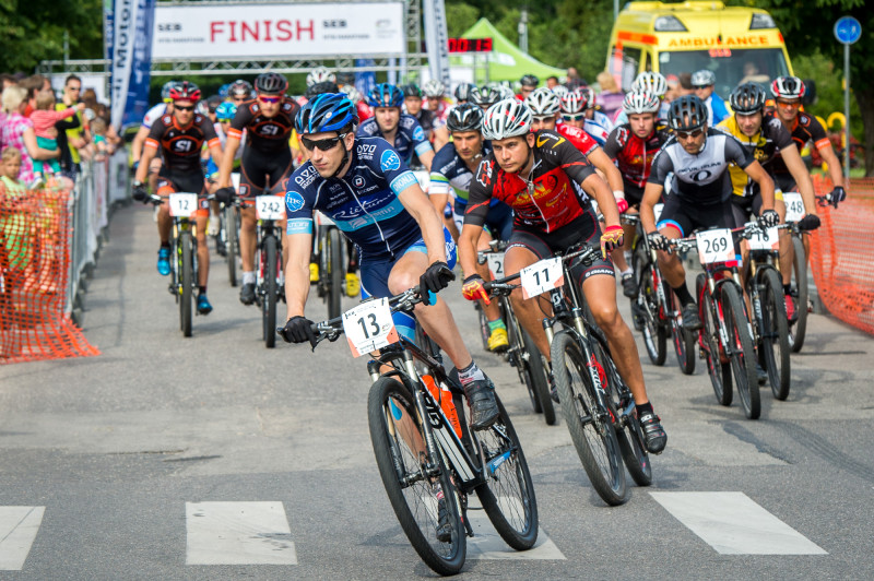 Teju 2000 velomīļu piedalās UCI sērijas SEB MTB maratona Siguldas posmā