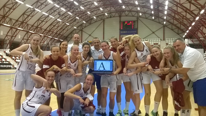 Latvijas juniores uzvar Turciju un atgriežas A divīzijā