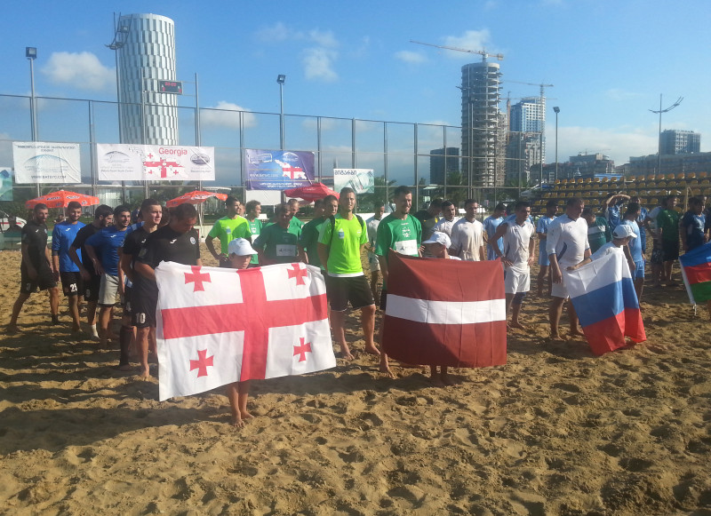 VBFK Jūrmala izcīna 2. vietu starptautiskās sacensībās pludmales futbolā Batumi