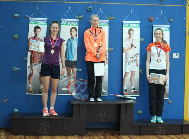 Latvijas čempionātā badmintonā kā absolūtā čempione triumfē Šefere