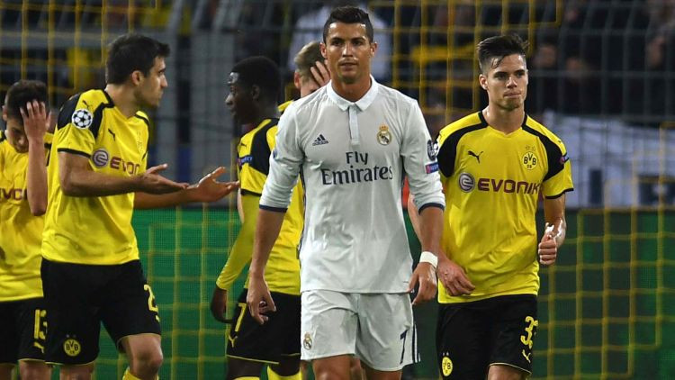 F grupa: "Borussia" divreiz atspēlējas un izrauj neizšķirtu pret Madrides "Real"