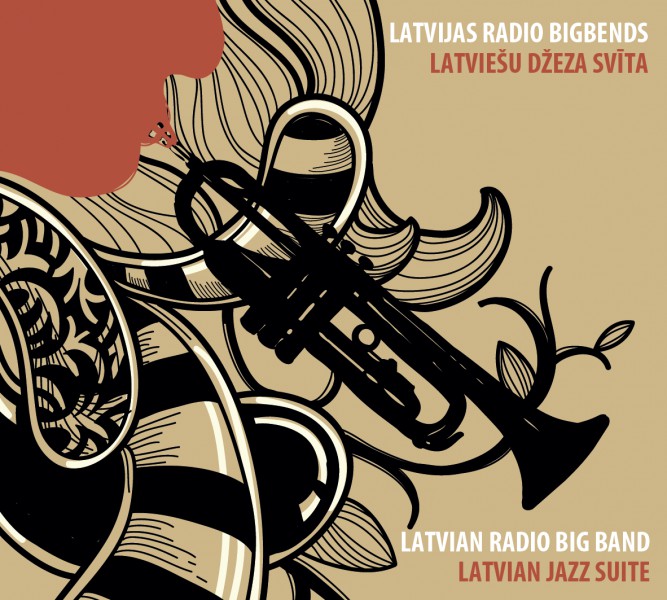 Latvijas Radio bigbenda oriģinālkompozīcijas CD “Latviešu džeza svīta”