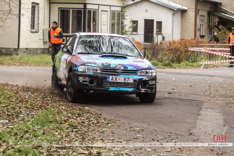 "Rallijs Latvija" ietvaros Ķemeros finišējis rallija supersprints