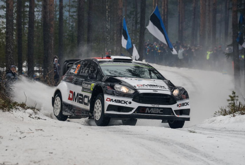 Sarmas rallijā skatītājus ar ''Ford Fiesta WRC'' priecēs igaunis Georgs Gross