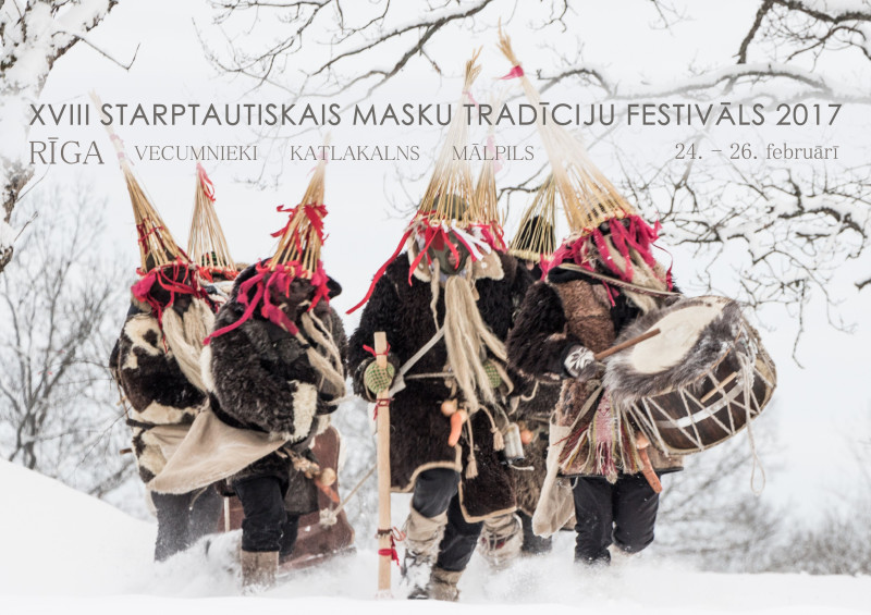 Nedēļas nogalē notiks XVIII Starptautiskais masku tradīciju festivāls
