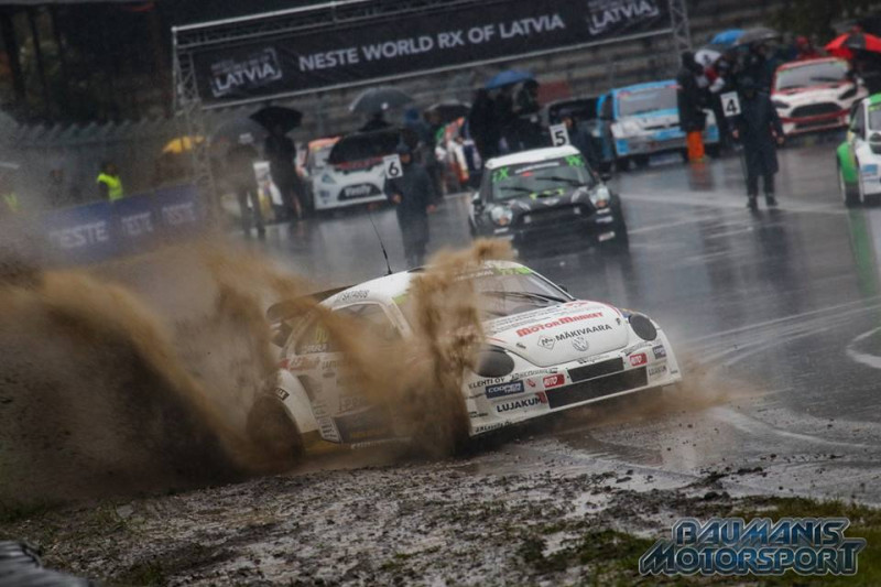 "World RX" pirmais posms Barselonā solās notikt slapjā trasē