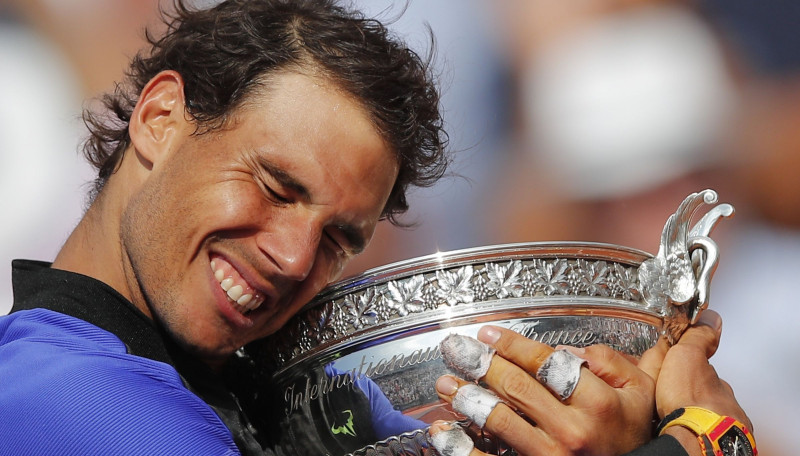 Nadals sagrauj arī Vavrinku un 10. reizi uzvar "French Open"