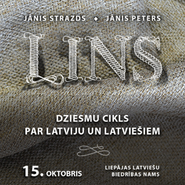 J.Strazda un J.Petera dziesmu cikla LINS pirmatskaņojums Liepājā