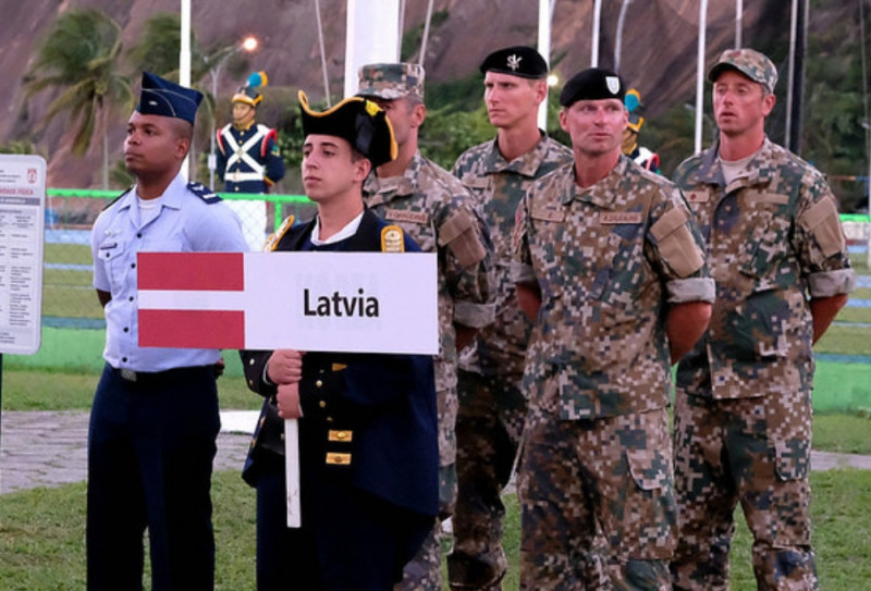 Latvijas pārstāvji izcīna piekto vietu PČ karavīriem