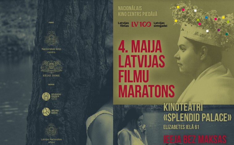 4. maijā Nacionālais kino centrs rīko tradicionālo Latvijas filmu maratonu