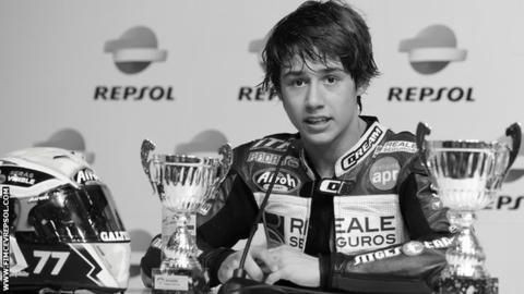 Barselonas trasē gājis bojā 14 gadus vecs "Moto3" braucējs