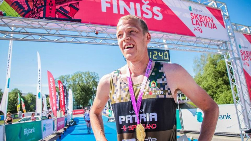 Bērziņš un Ažušele uzvar Ventspils Piedzīvojumu parka maratonā