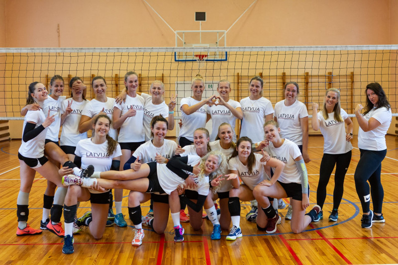 Latvijas sieviešu volejbola izlase tiksies ar Igauniju