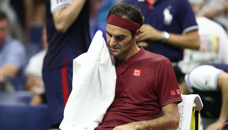 Federers ar 76 kļūdām pamet "US Open"