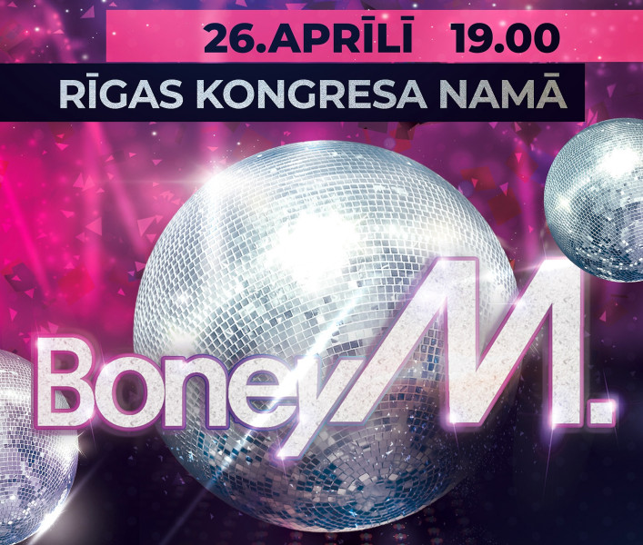 Sākas biļešu tirdzniecība uz BONEY M koncertu Rīgā