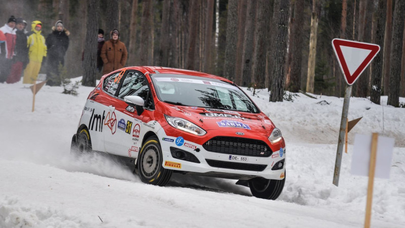 Seskam pirms Zviedrijas WRC pēdējās dienas septītā vieta junioru klasē