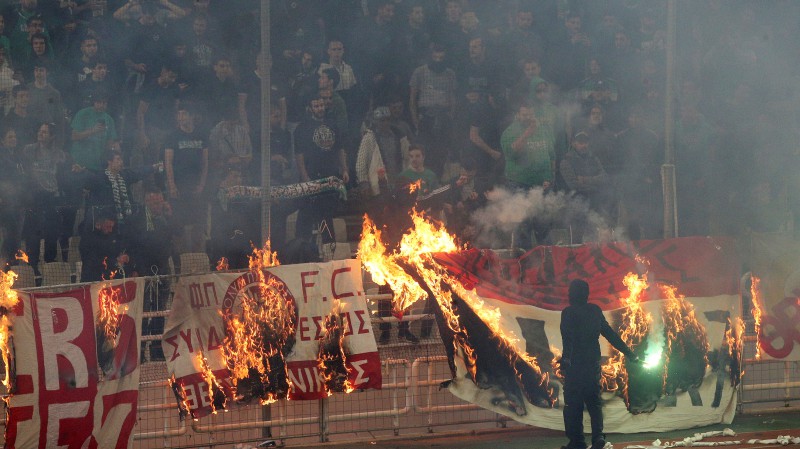 Haoss Grieķijā: Strēlnieka klubam atņem sešus punktus, PAO futbolā paliek bez trim