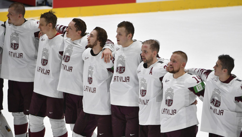 Latvijas izlase 2021. gada PČ sāks pret Kanādu, bet grupu turnīru noslēgs pret Vāciju