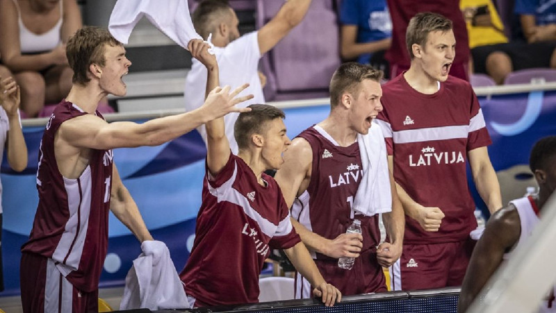Latvijas U19 izlase astotdaļfinālā tiksies ar Pasaules kausa titulētāko izlasi ASV