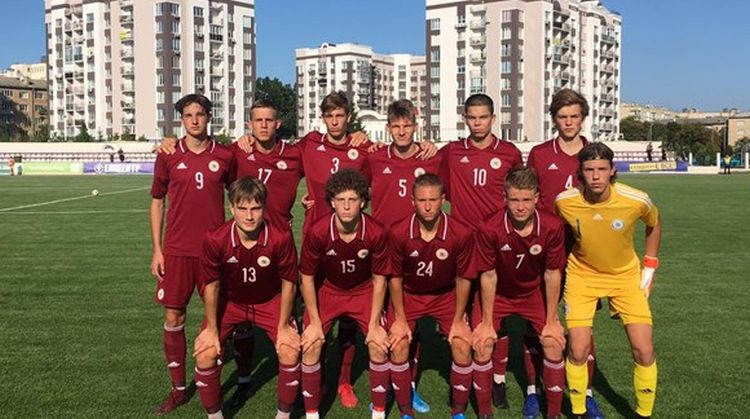 Latvijas U17 izlase ar 0:5 zaudē Izraēlai
