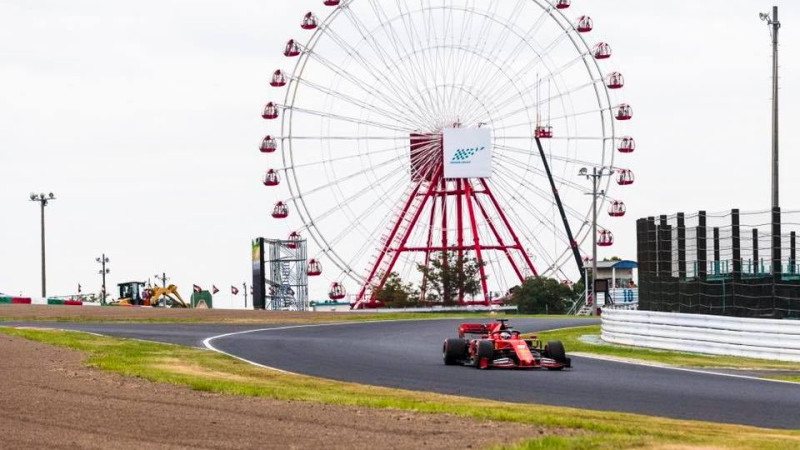 Fetels un Leklērs nodrošina "Ferrari" pirmo starta rindu Japānā