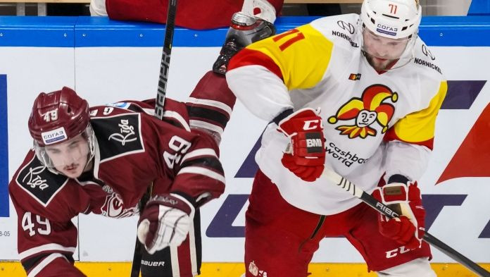 Pret "Dinamo" hat-trick iemetušais dānis Jensens – KHL nedēļas labākais uzbrucējs