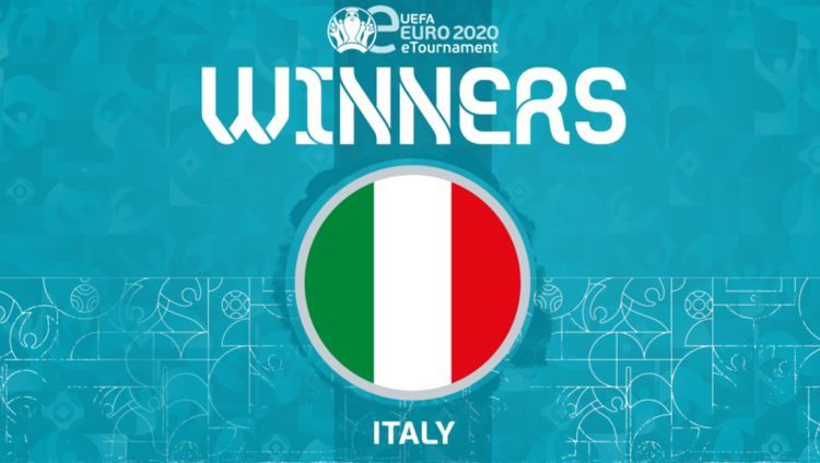 Par pirmo Eiropas efutbola čempioni kļūst Itālija