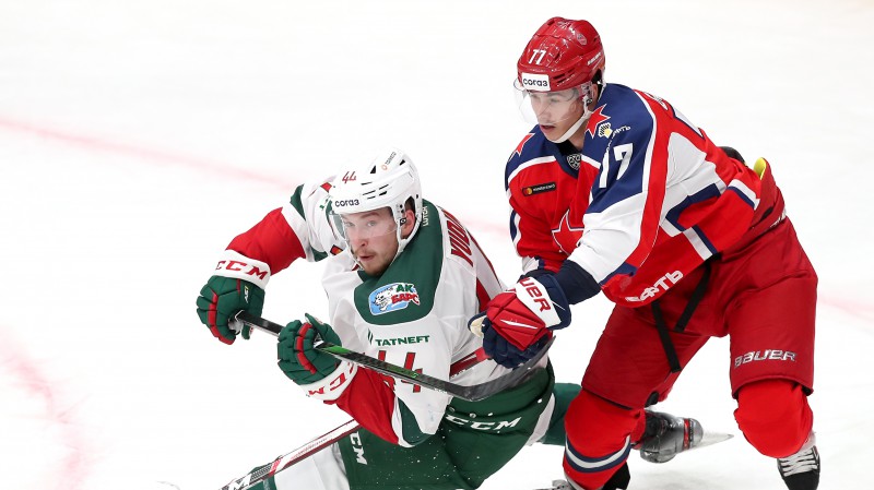 Pirmie vārti KHL sezonā tiek gūti jau 51. sekundē, "Ak Bars" pagarinājumā uzvar CSKA