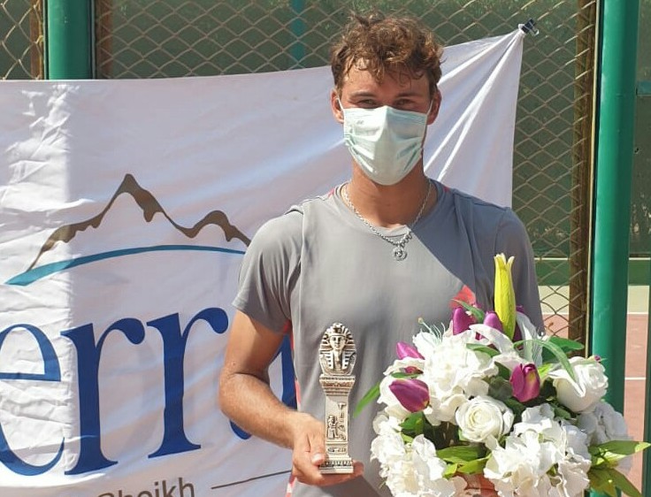 Podžus Ēģiptē uzvar pirmos divus numurus un iegūst septīto ITF titulu