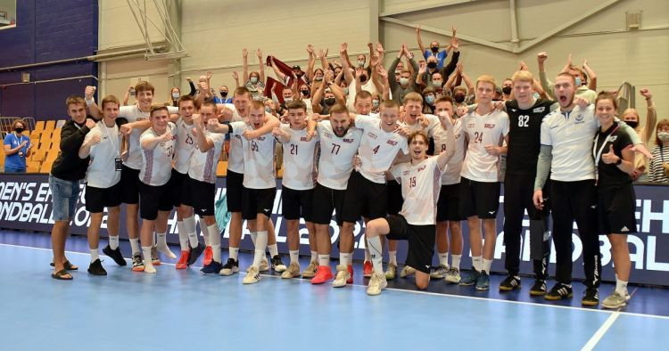 U19 handbolisti zaudē EČ B divīzijas turnīra pusfinālā Melnkalnei